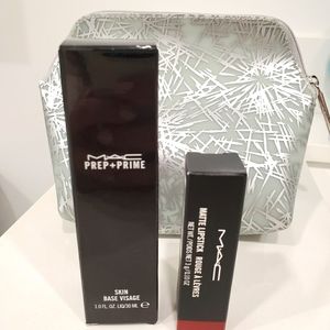 Mac Prep Primer and Marrakesh Lipstick